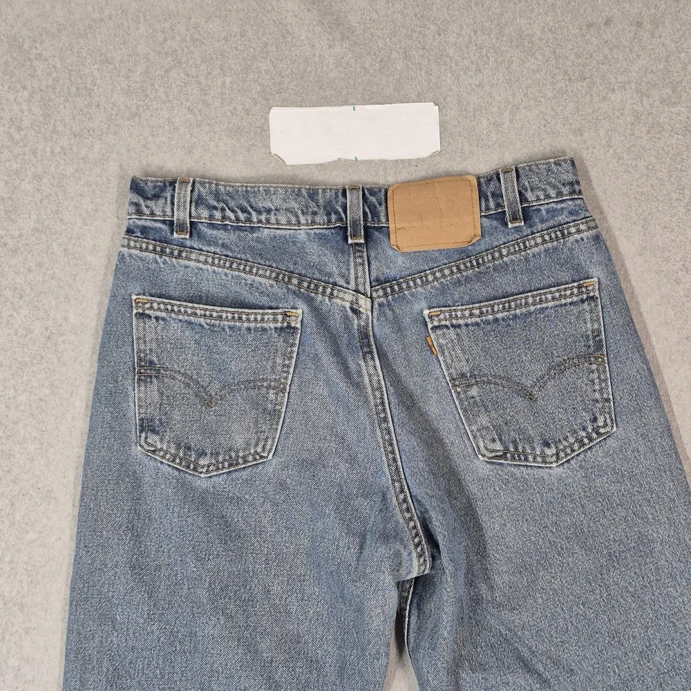 VINTAGE Levi's 550 Men Jeans 33X32 90s Orange Tab Denim Relaxed Fit 30